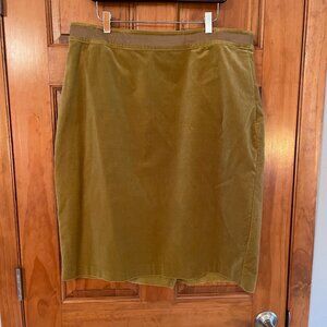 Boden Velvet skirt - 14